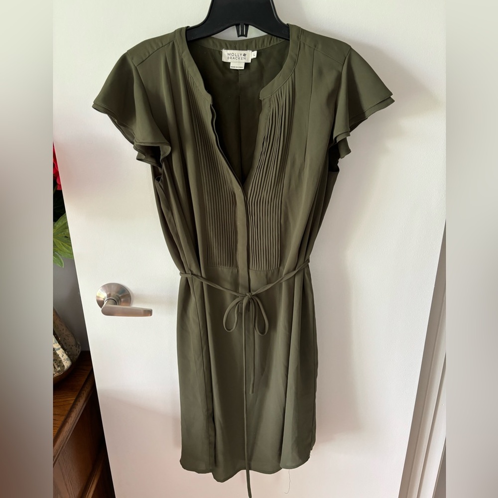 Gorgeous Green Fall Dress